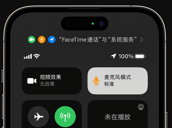 霞山苹果授权维修网点分享iPhone在通话时让你的声音更清晰 