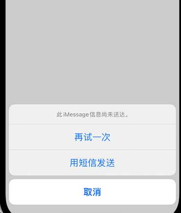 霞山apple维修iPhone上无法正常发送iMessage信息