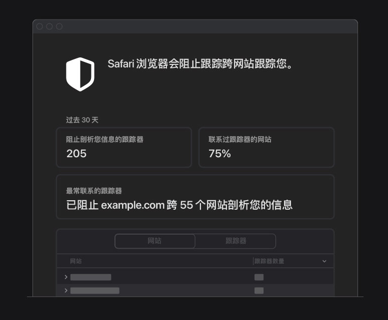 霞山苹果手机维修分享如何在 Safari 浏览器中查看和打开隐私报告 